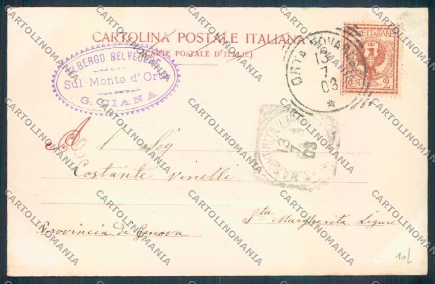 Verbania Orta cartolina ZQ7254 – retro