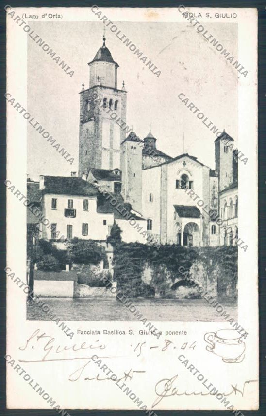 Verbania Orta cartolina ZQ7255 – fronte
