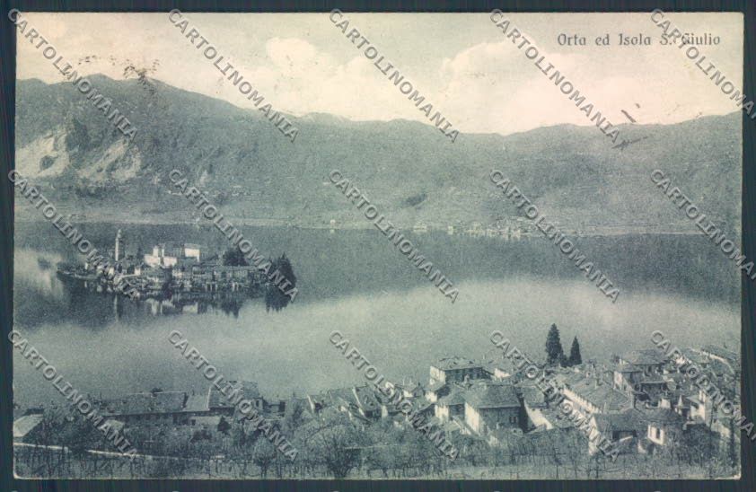 Verbania Orta cartolina ZQ7256 – fronte