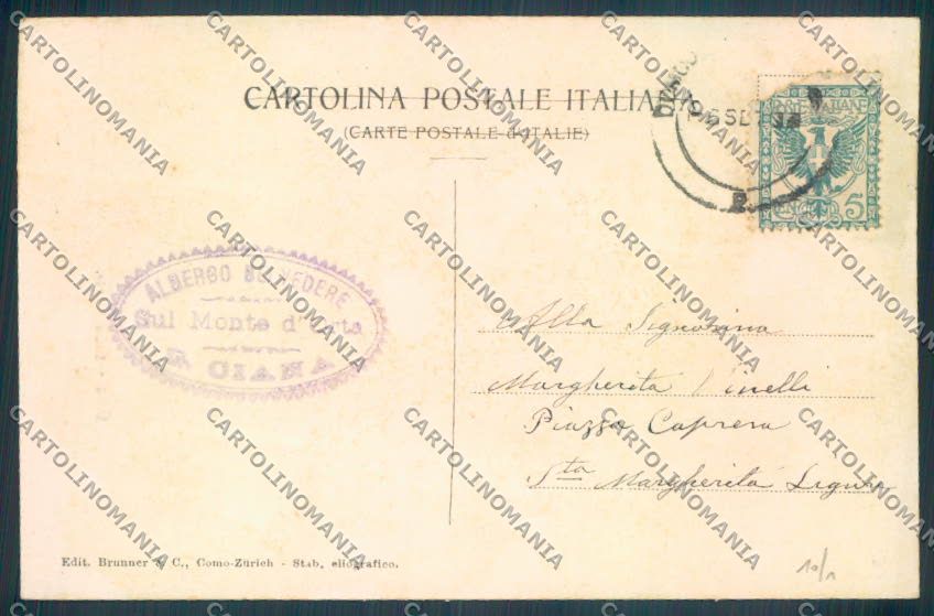 Verbania Orta cartolina ZQ7257 – retro