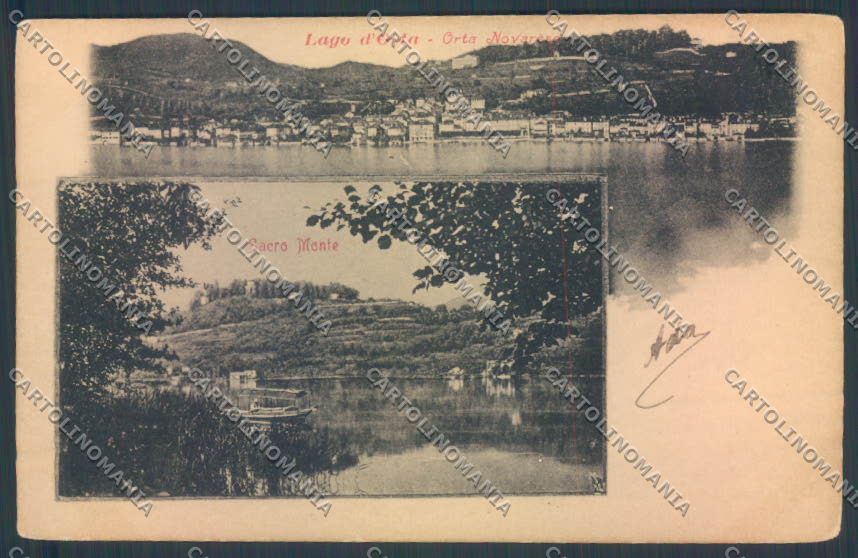 Verbania Orta cartolina ZQ7266 – fronte