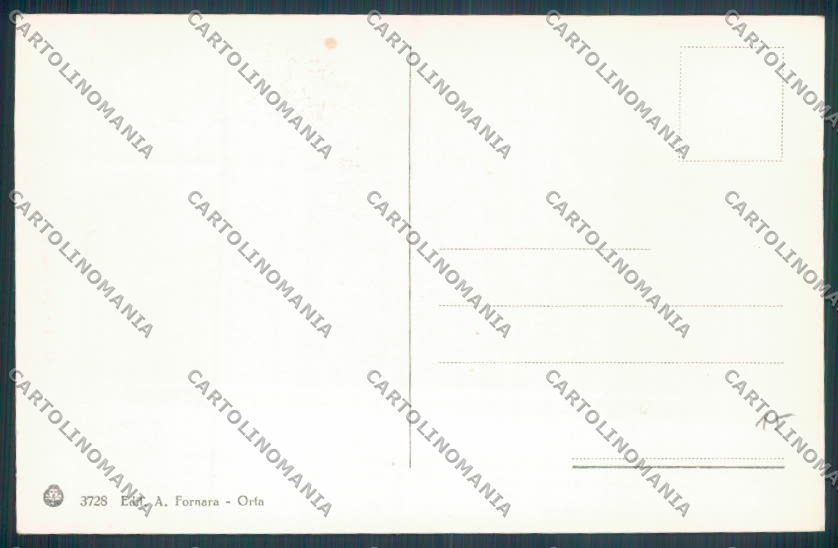 Verbania Orta cartolina ZQ7268 – retro