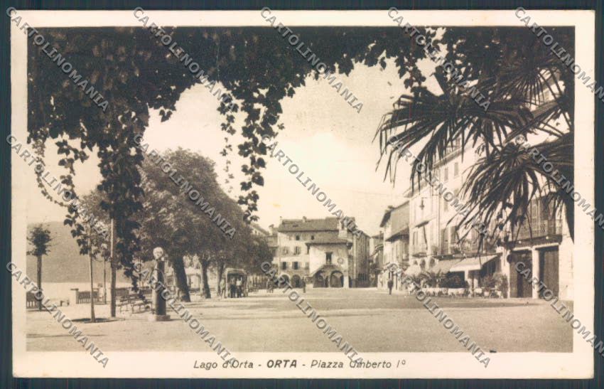 Verbania Orta cartolina ZQ7272 – fronte