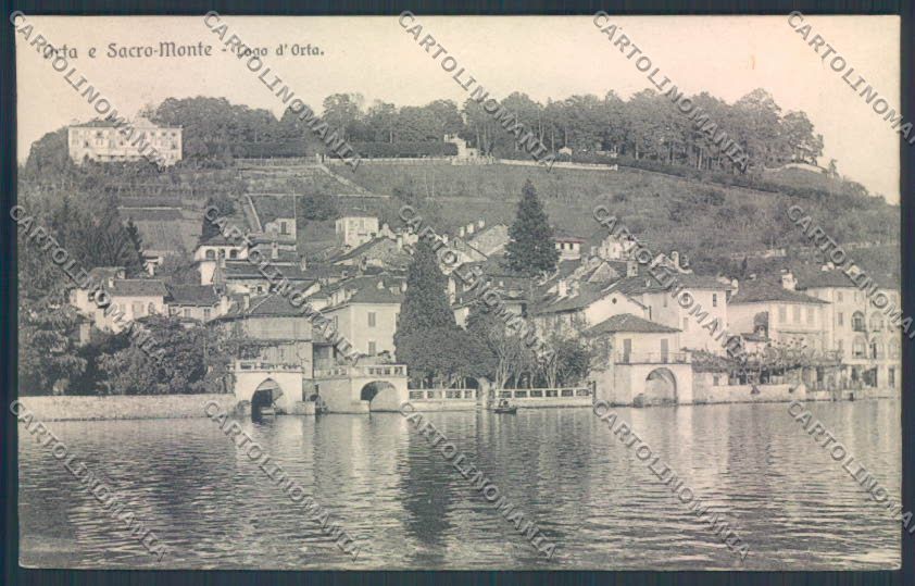 Verbania Orta cartolina ZQ7285 – fronte
