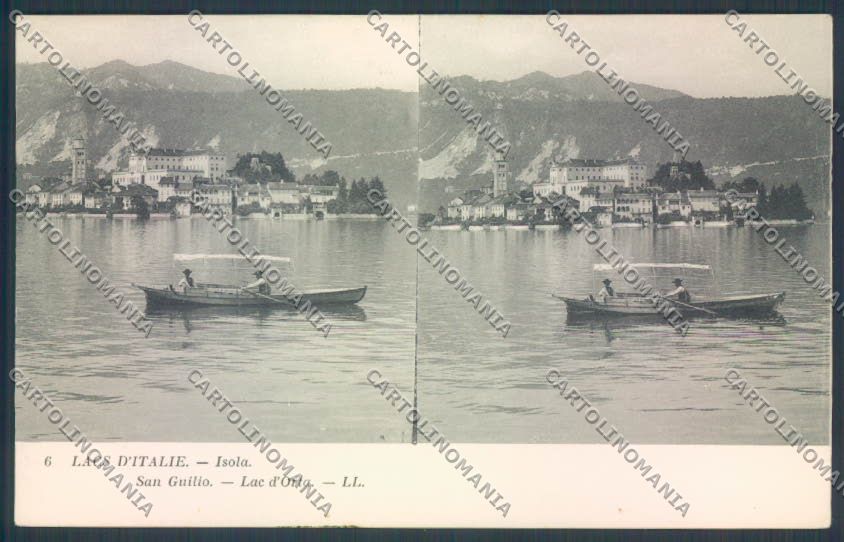 Verbania Orta Barca cartolina ZQ7286 – fronte