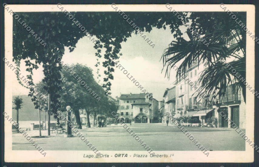 Verbania Orta ABRASA cartolina ZQ7288 – fronte