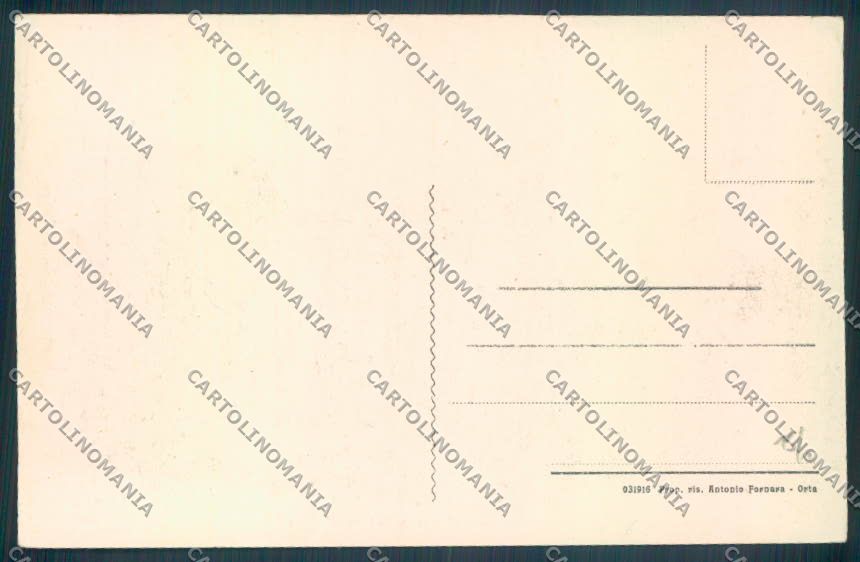 Verbania Orta cartolina ZQ7294 – retro