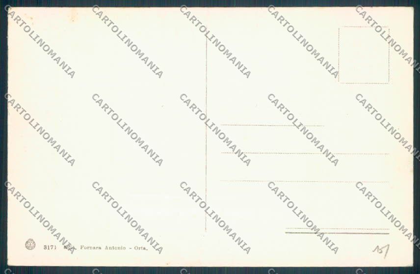 Verbania Orta cartolina ZQ7298 – retro