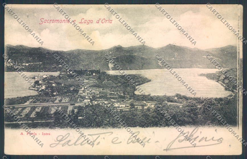 Verbania Orta cartolina ZQ7299 – fronte