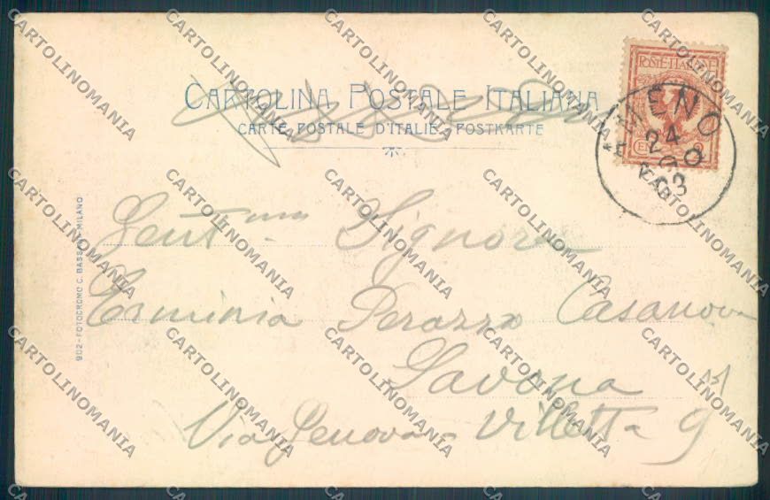 Verbania Orta cartolina ZQ7299 – retro