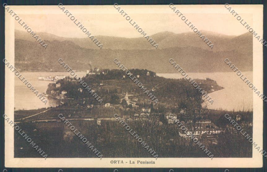 Verbania Orta cartolina ZQ7300 – fronte