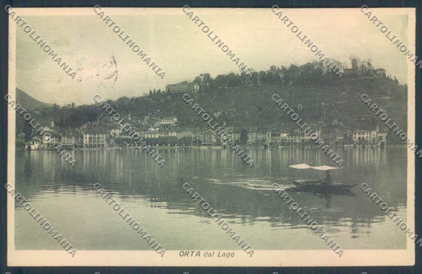 Verbania Orta Barca cartolina ZQ7310 – fronte