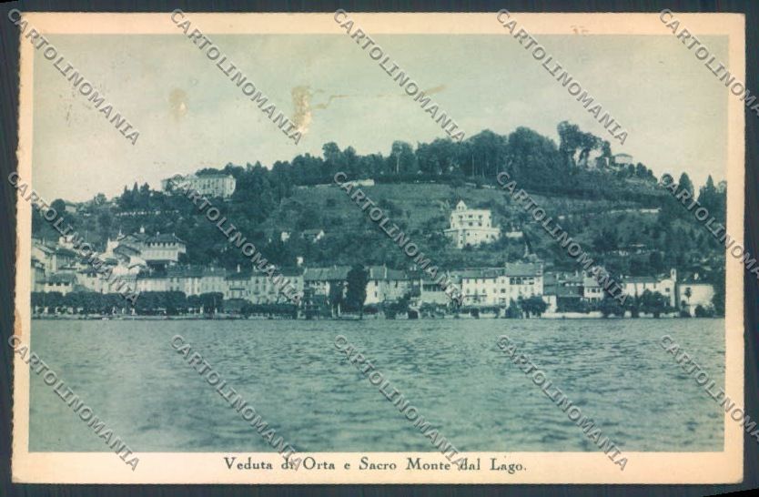 Verbania Orta cartolina ZQ7314 – fronte