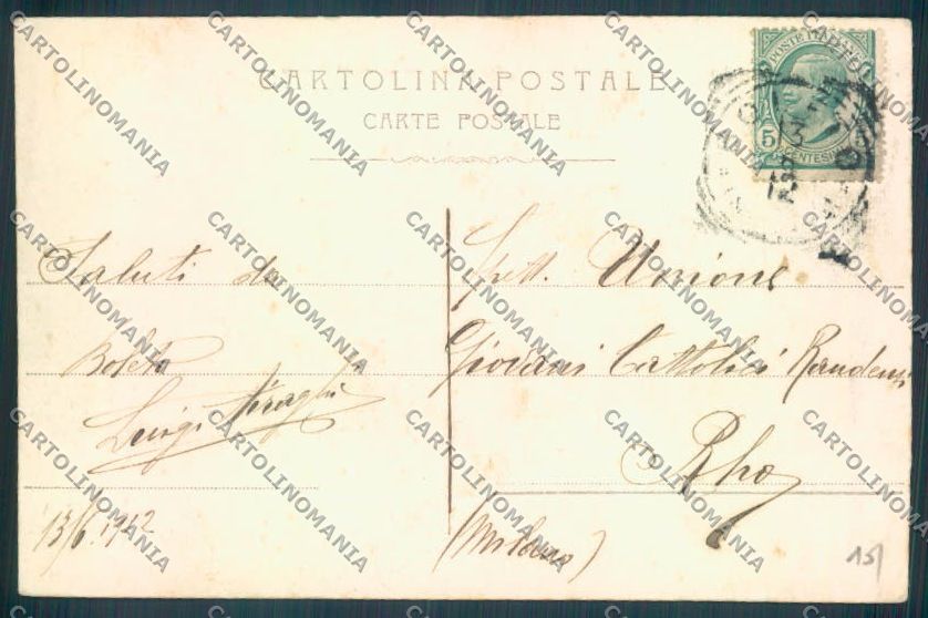 Verbania Orta cartolina ZQ7315 – retro