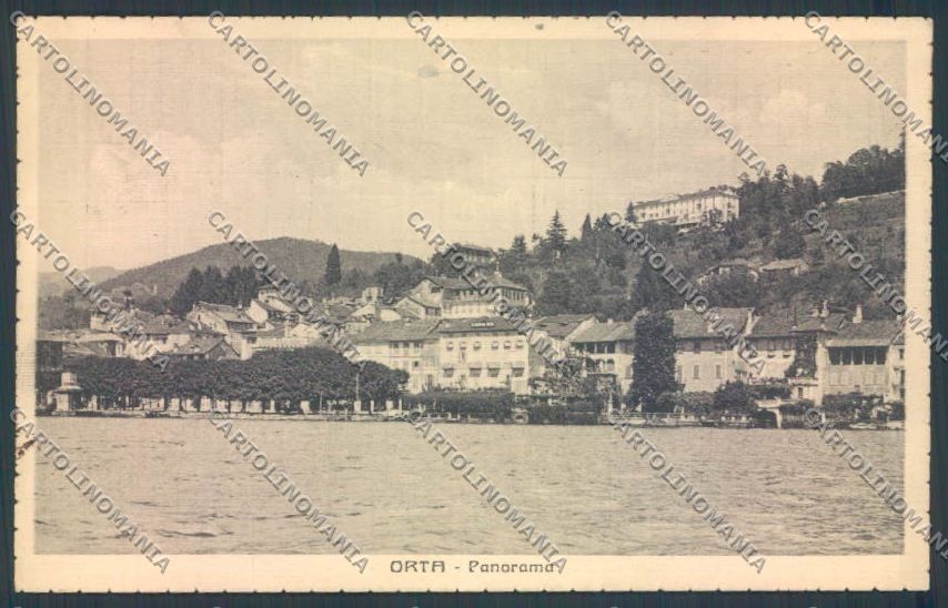 Verbania Orta cartolina ZQ7316 – fronte