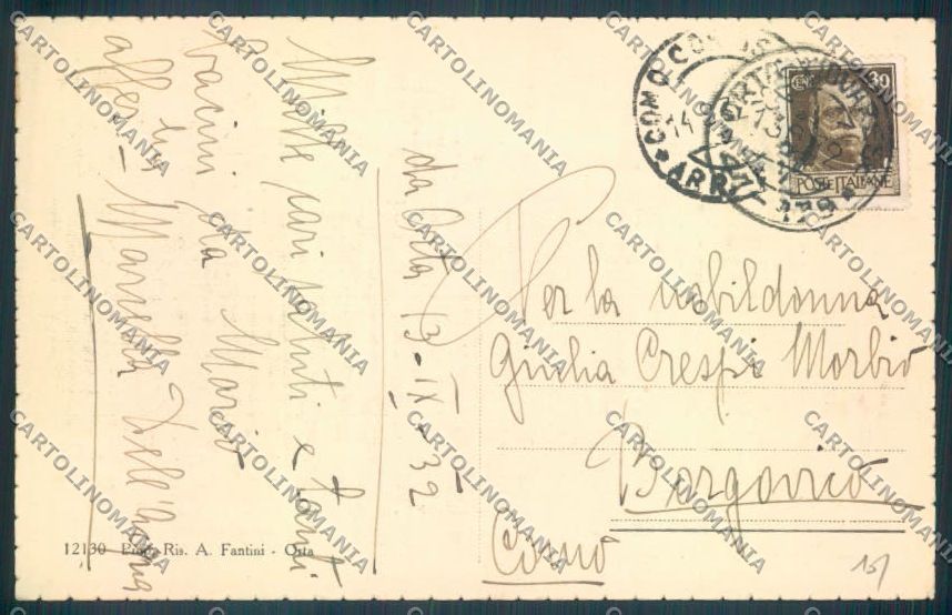 Verbania Orta cartolina ZQ7316 – retro