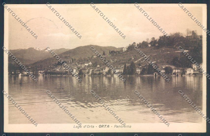 Verbania Orta cartolina ZQ7321 – fronte