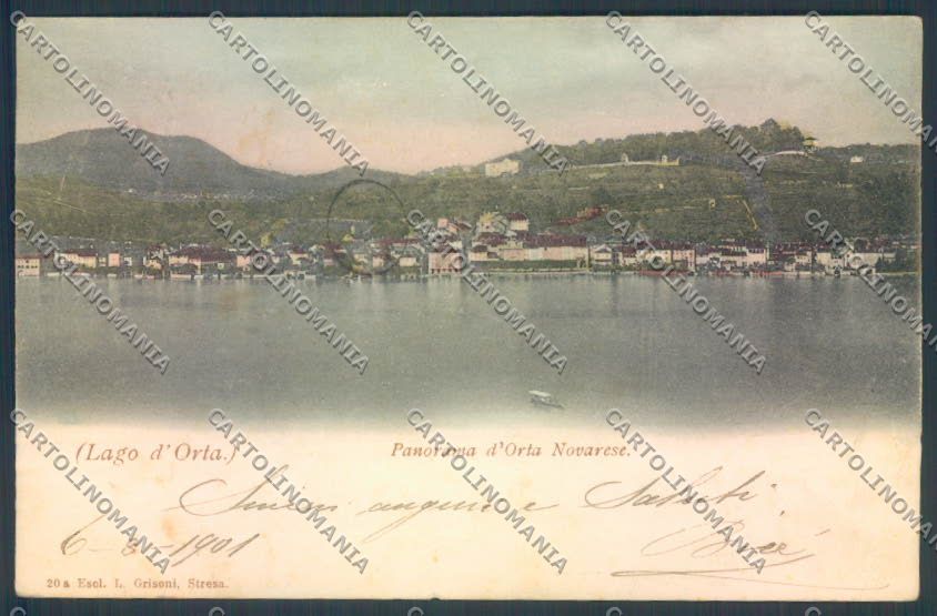 Verbania Orta cartolina ZQ7326 – fronte