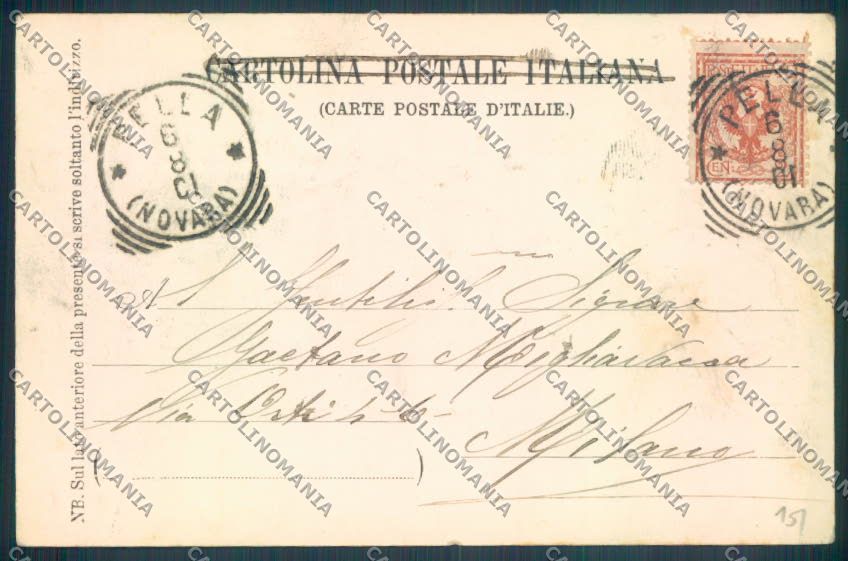 Verbania Orta cartolina ZQ7326 – retro