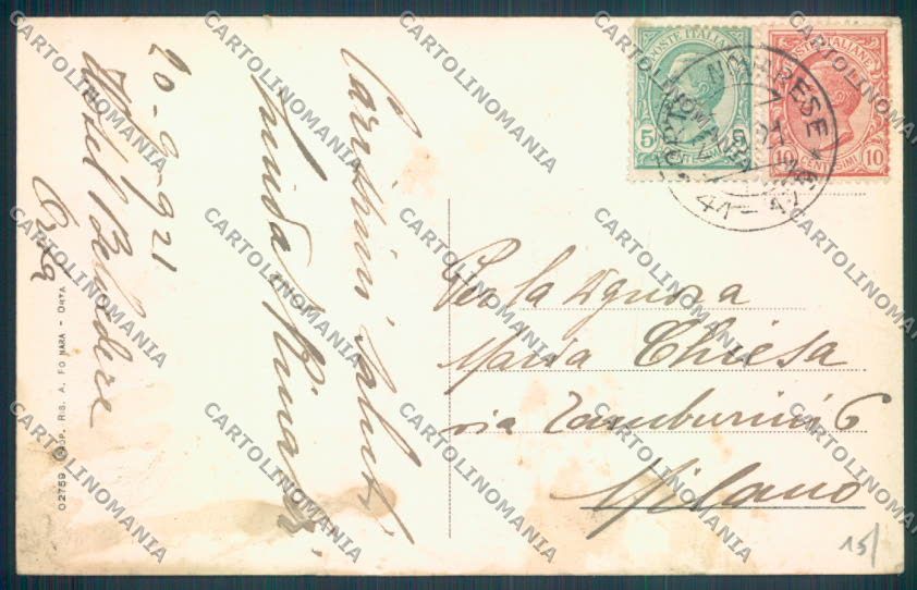 Verbania Orta cartolina ZQ7330 – retro