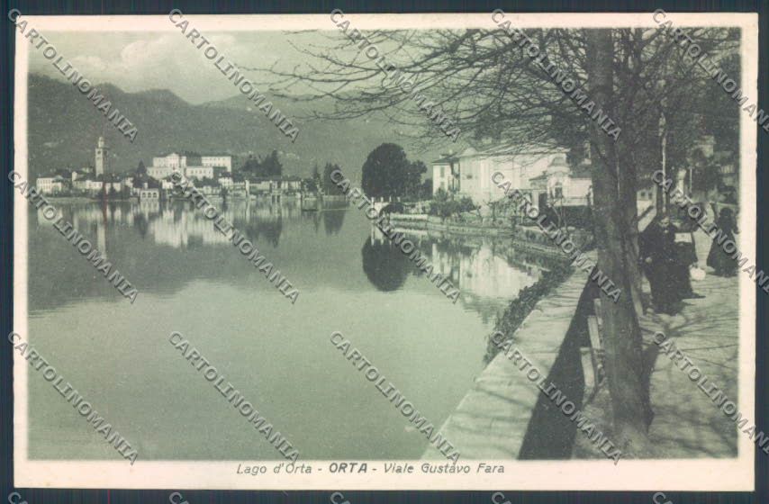 Verbania Orta cartolina ZQ7339 – fronte