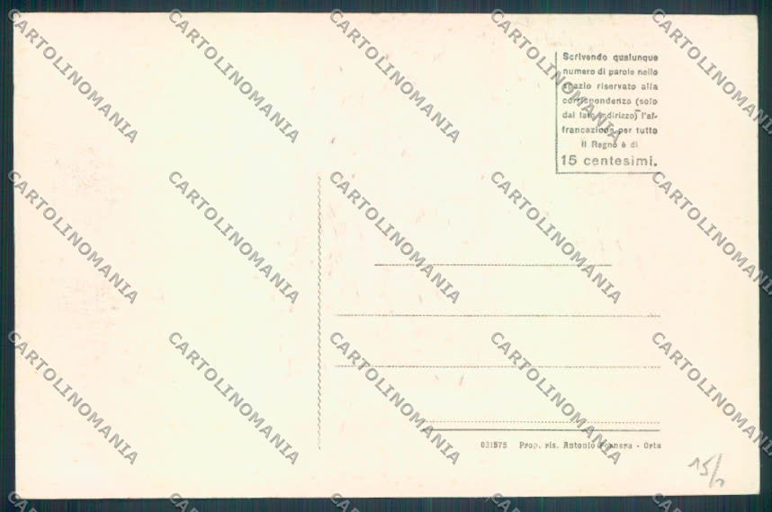 Verbania Orta cartolina ZQ7339 – retro