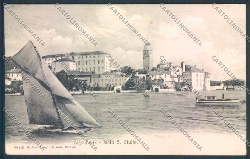 Verbania Orta Barca STRAPPINO cartolina ZQ7340 – fronte