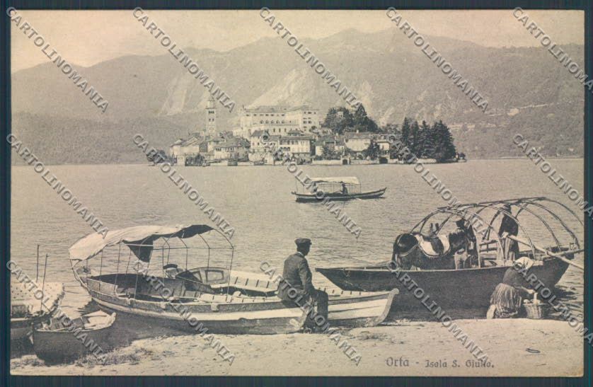 Verbania Orta Barca cartolina ZQ7341 – fronte