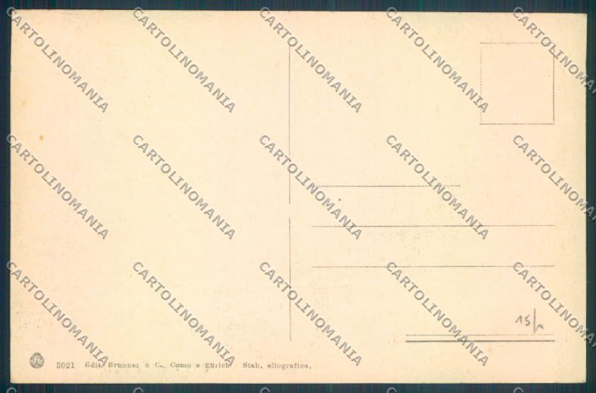 Verbania Orta Barca cartolina ZQ7341 – retro