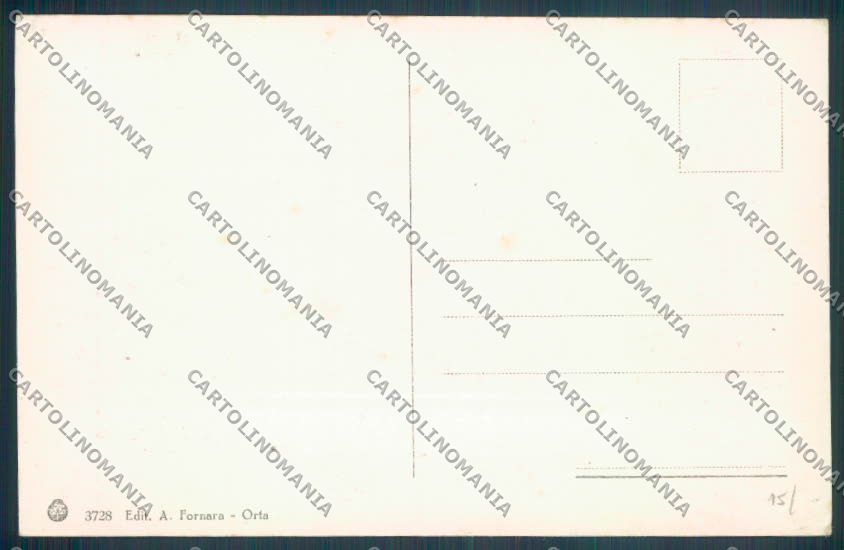 Verbania Orta cartolina ZQ7342 – retro