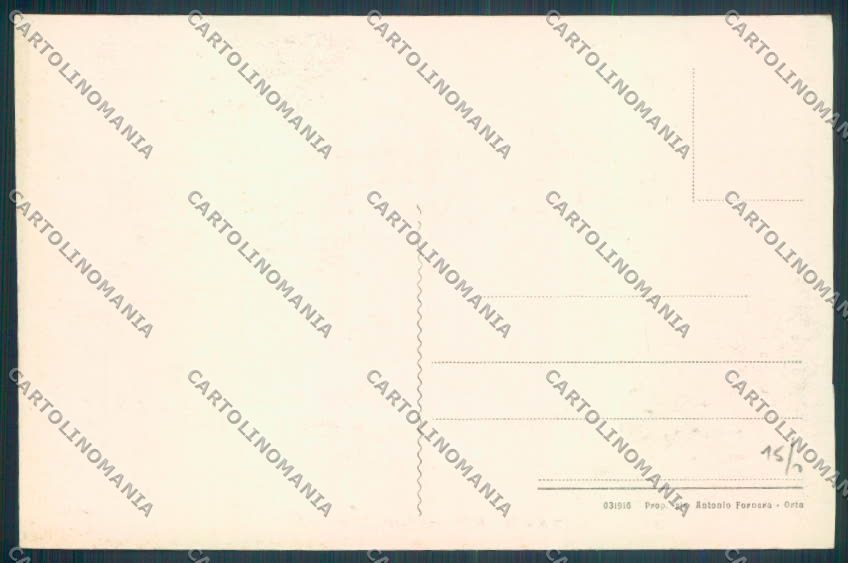 Verbania Orta cartolina ZQ7343 – retro