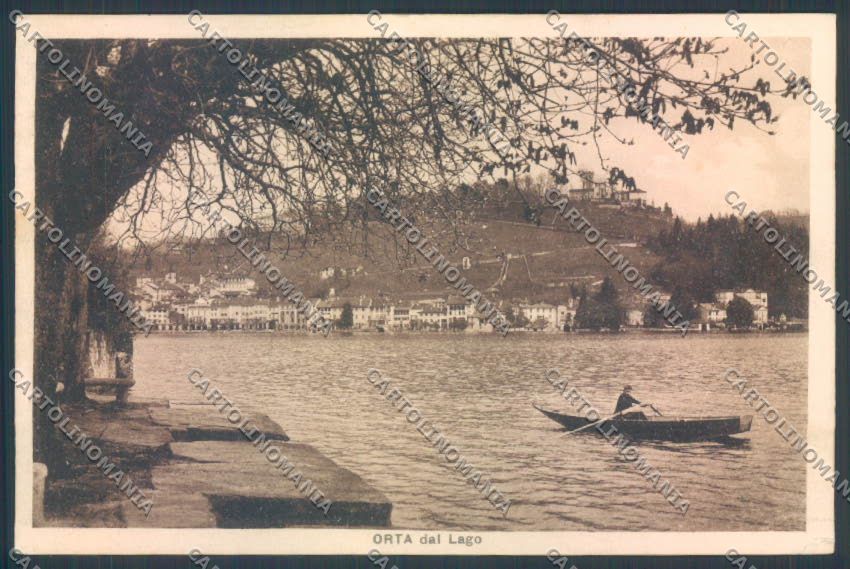 Verbania Orta Barca cartolina ZQ7344 – fronte