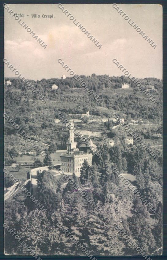 Verbania Orta PIEGHINA cartolina ZQ7345 – fronte