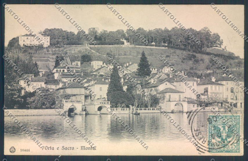Verbania Orta cartolina ZQ7347 – fronte