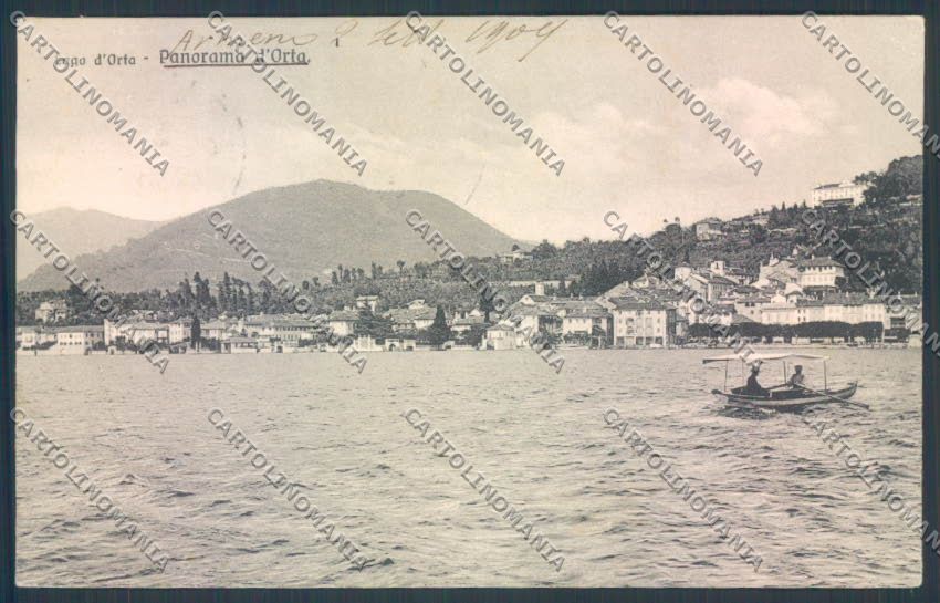 Verbania Orta Barca cartolina ZQ7348 – fronte