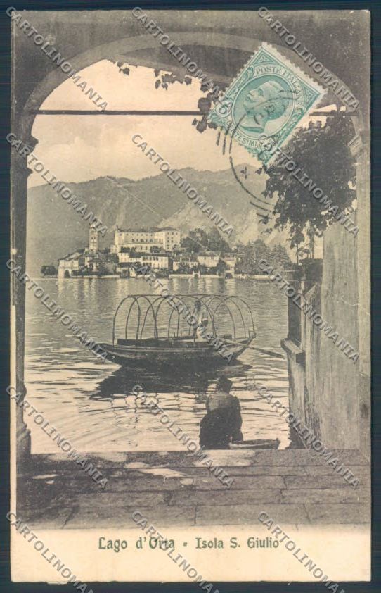 Verbania Orta Barca cartolina ZQ7353 – fronte