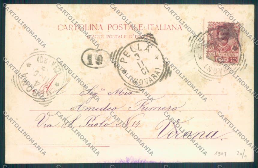 Verbania Orta cartolina ZQ7361 – retro