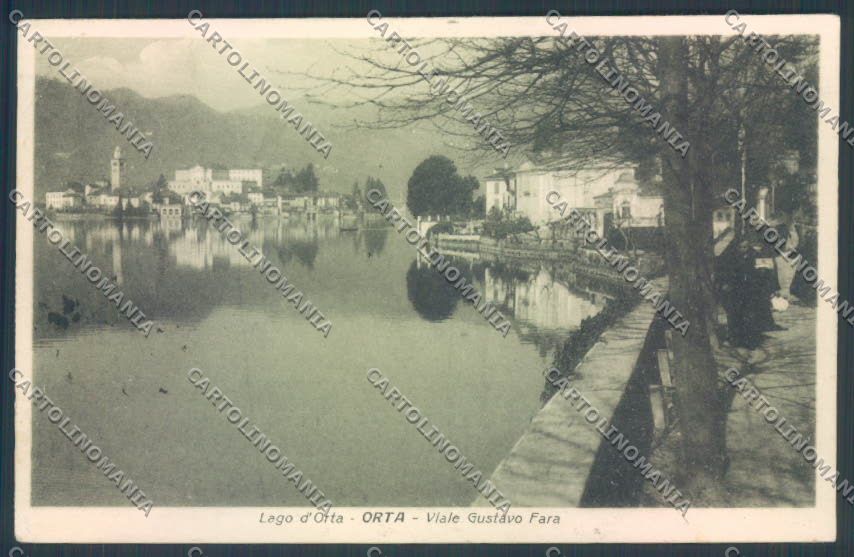 Verbania Orta cartolina ZQ7363 – fronte