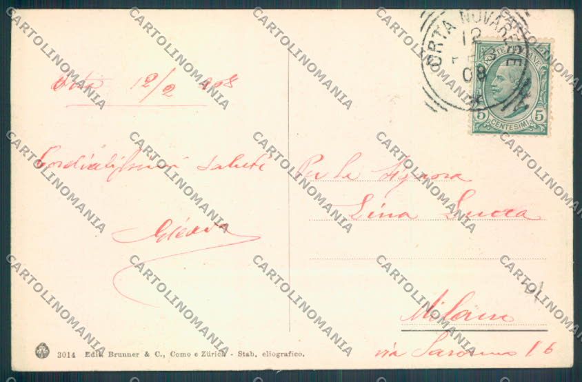 Verbania Orta cartolina ZQ7372 – retro