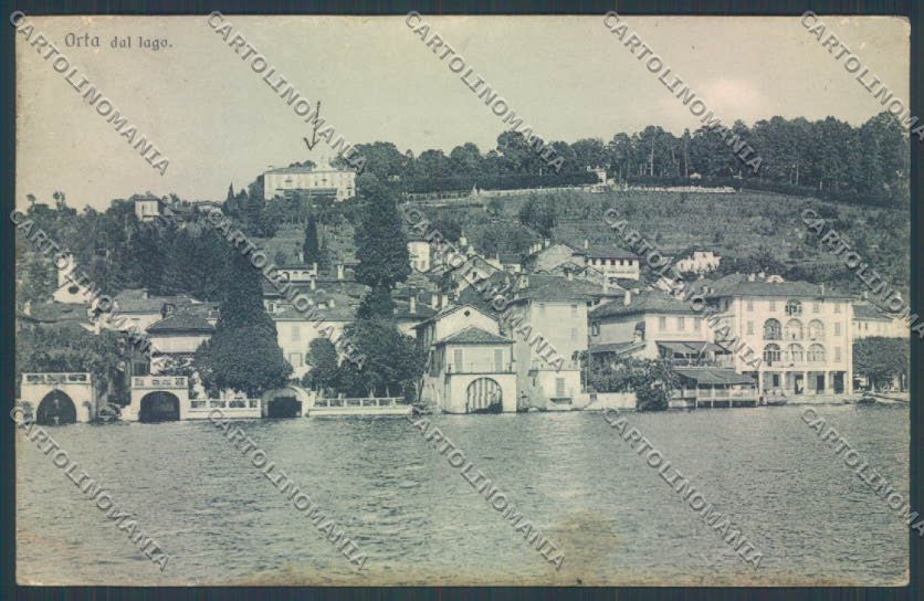 Verbania Orta cartolina ZQ7381 – fronte