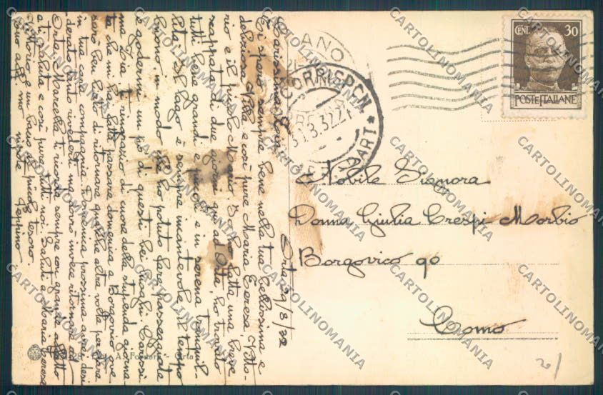 Verbania Orta cartolina ZQ7383 – retro