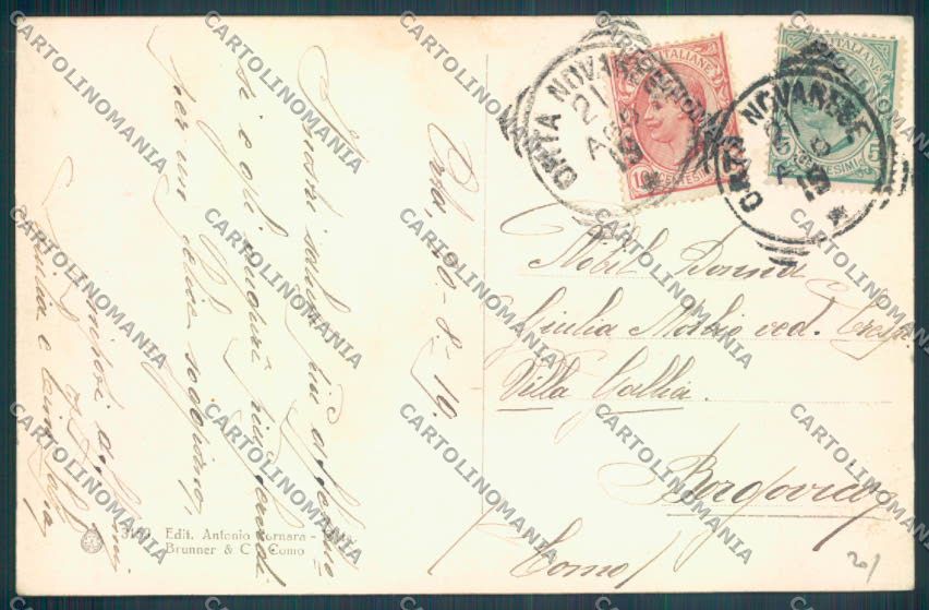 Verbania Orta cartolina ZQ7384 – retro