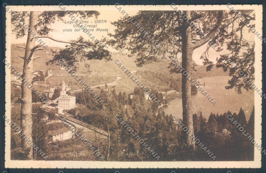 Verbania Orta cartolina ZQ7388 – fronte