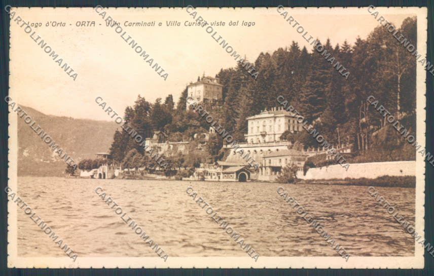 Verbania Orta cartolina ZQ7389 – fronte
