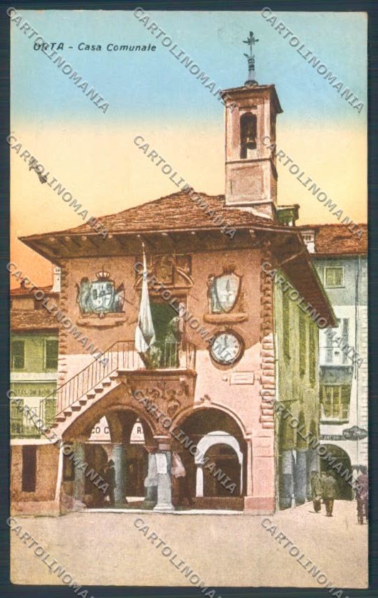 Verbania Orta cartolina ZQ7390 – fronte