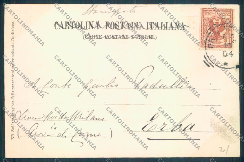 Verbania Orta Barca cartolina ZQ7393 – retro