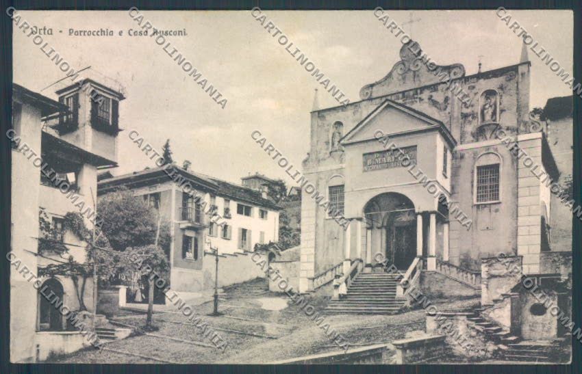 Verbania Orta cartolina ZQ7394 – fronte