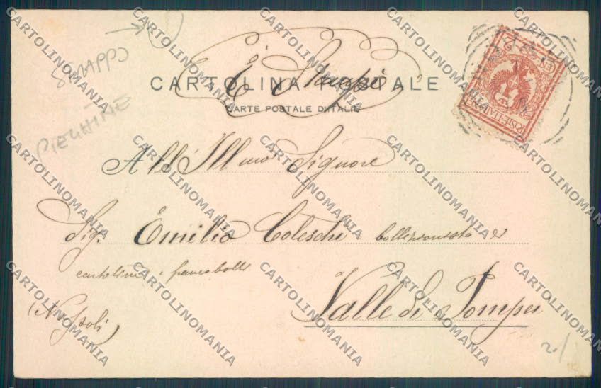 Verbania Orta STRAPPO PIEGHINE cartolina ZQ7396 – retro