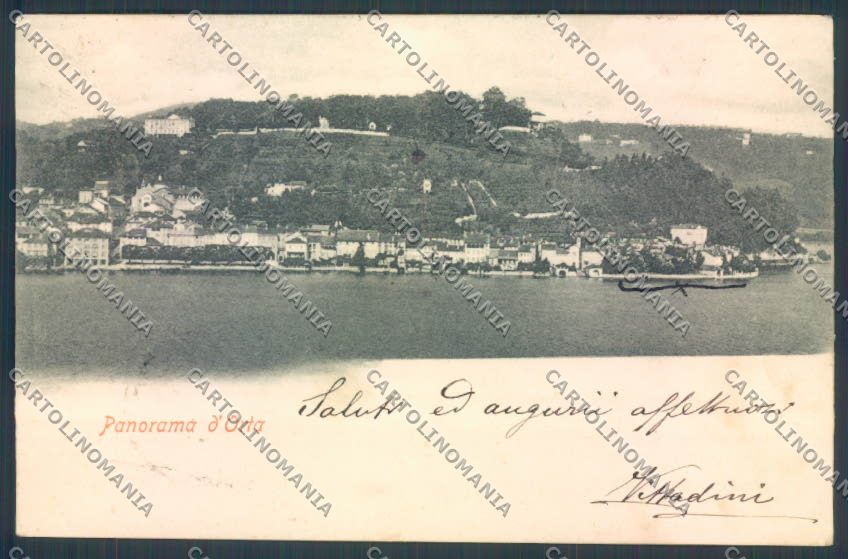 Verbania Orta cartolina ZQ7399 – fronte