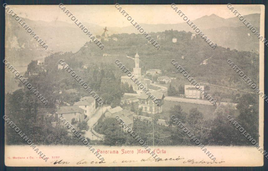 Verbania Orta cartolina ZQ7408 – fronte